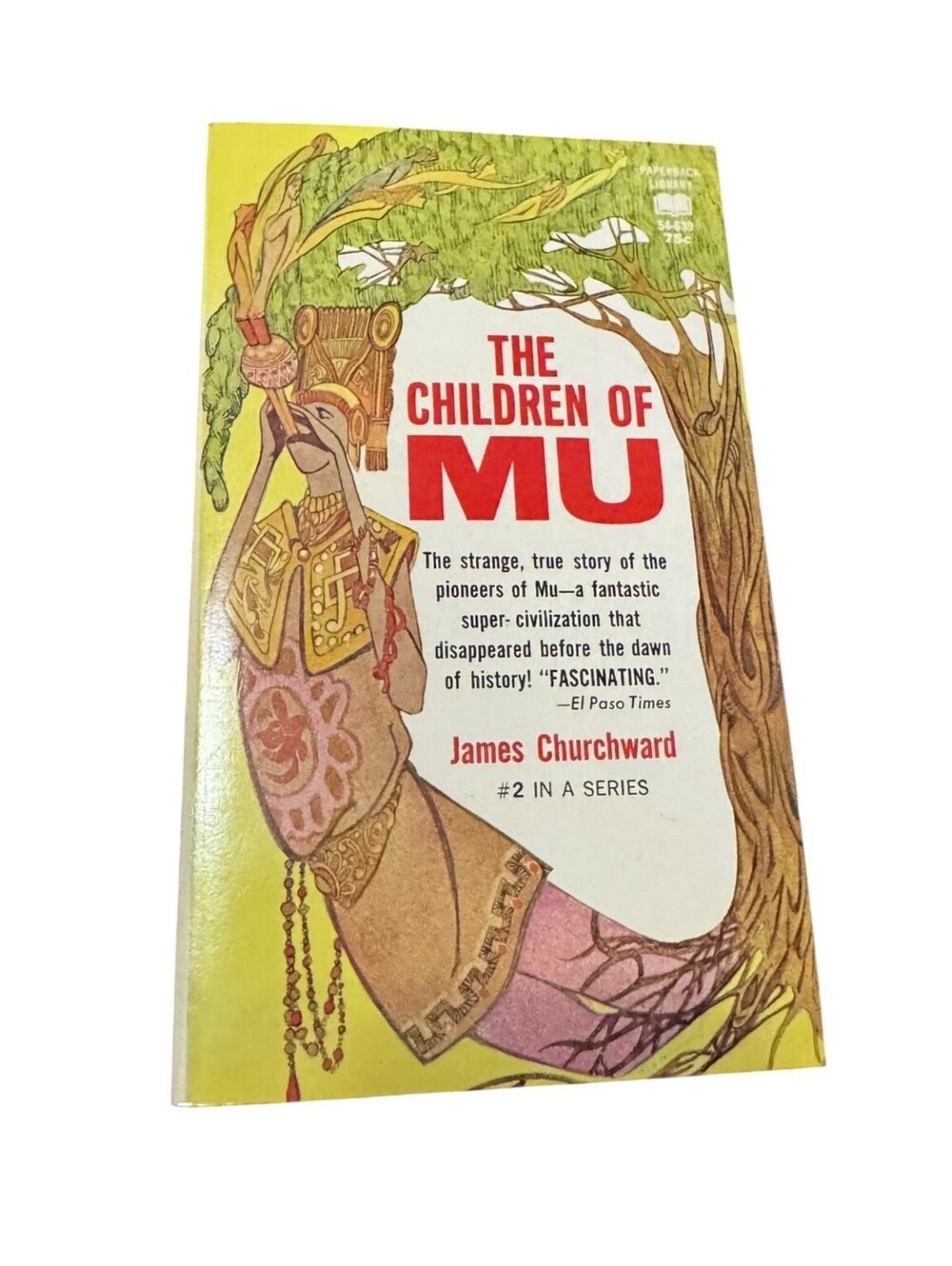 The Children of Mu James Churchward Paperback Library Edition 1968 Vintage Lost